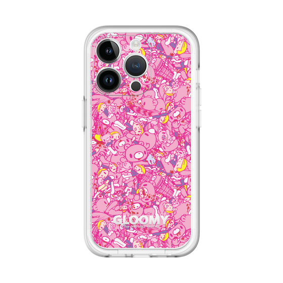 Slim Protection Premium Case［ Gloomy - Pattern - Pink ］