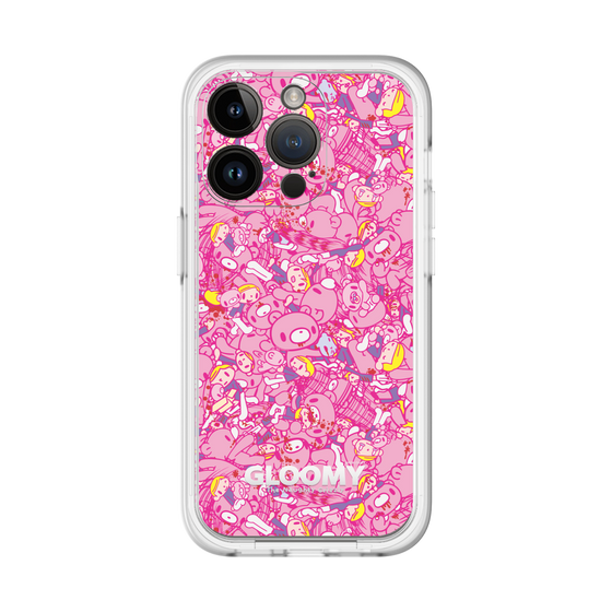 Slim Protection Premium Case［ Gloomy - Pattern - Pink ］