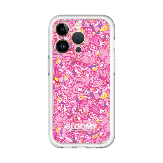 Slim Protection Premium Case［ Gloomy - Pattern - Pink ］