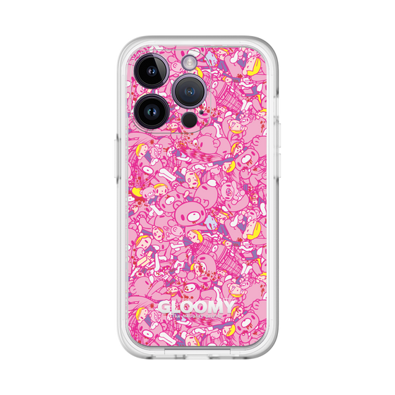 Slim Protection Premium Case［ Gloomy - Pattern - Pink ］