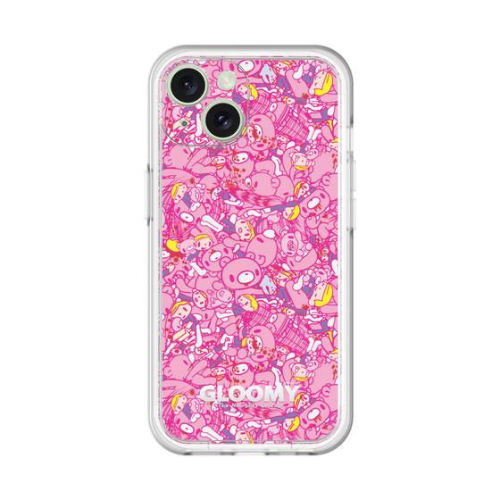 Slim Protection Premium Case［ Gloomy - Pattern - Pink ］