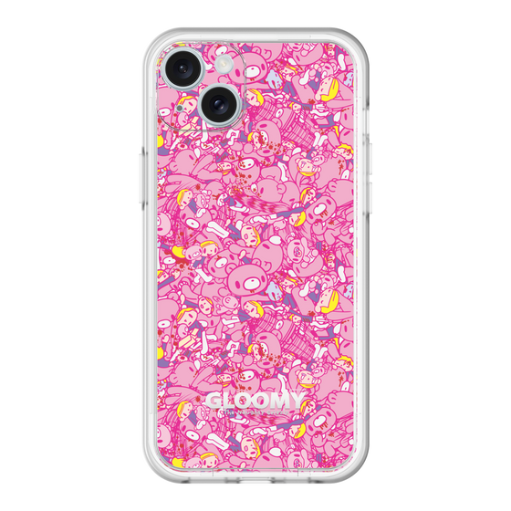 Slim Protection Premium Case［ Gloomy - Pattern - Pink ］