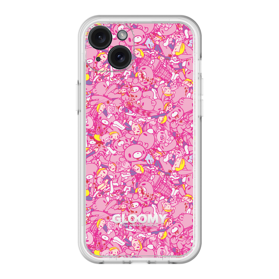 Slim Protection Premium Case［ Gloomy - Pattern - Pink ］