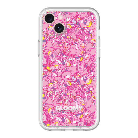 Slim Protection Premium Case［ Gloomy - Pattern - Pink ］