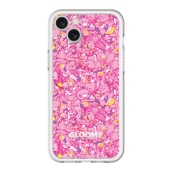 Slim Protection Premium Case［ Gloomy - Pattern - Pink ］