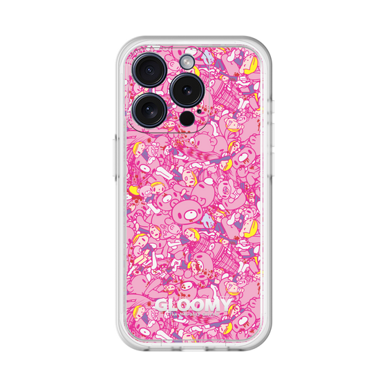 Slim Protection Premium Case［ Gloomy - Pattern - Pink ］