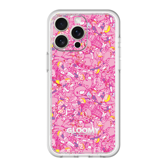 Slim Protection Premium Case［ Gloomy - Pattern - Pink ］