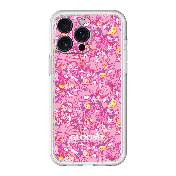 Slim Protection Premium Case［ Gloomy - Pattern - Pink ］