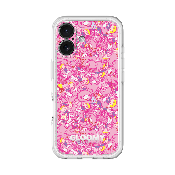 Slim Protection Premium Case［ Gloomy - Pattern - Pink ］