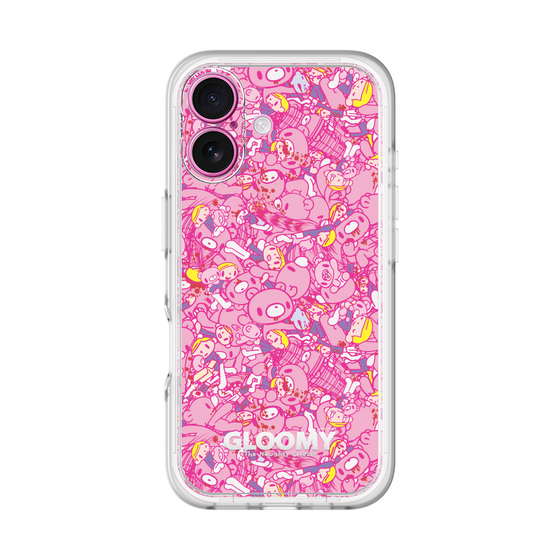 Slim Protection Premium Case［ Gloomy - Pattern - Pink ］