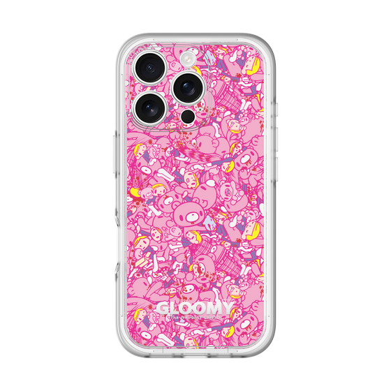 Slim Protection Premium Case［ Gloomy - Pattern - Pink ］