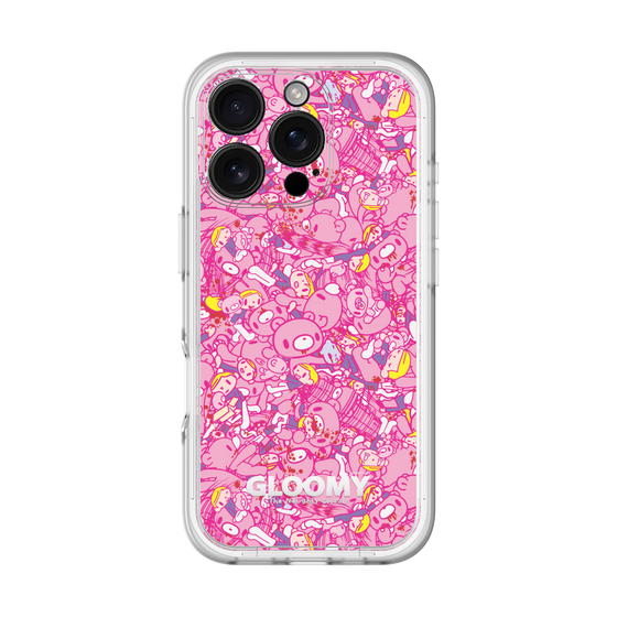 Slim Protection Premium Case［ Gloomy - Pattern - Pink ］