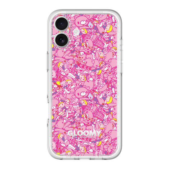 Slim Protection Premium Case［ Gloomy - Pattern - Pink ］