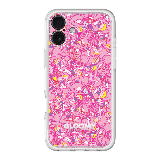 Slim Protection Premium Case［ Gloomy - Pattern - Pink ］