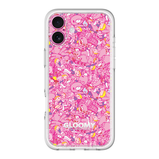 Slim Protection Premium Case［ Gloomy - Pattern - Pink ］