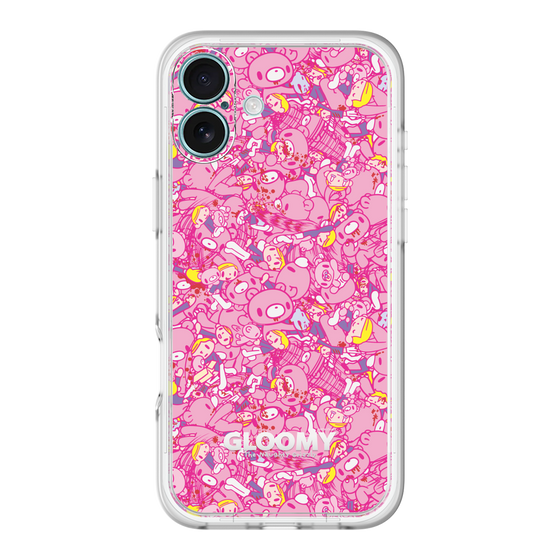 Slim Protection Premium Case［ Gloomy - Pattern - Pink ］