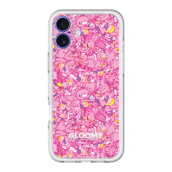 Slim Protection Premium Case［ Gloomy - Pattern - Pink ］