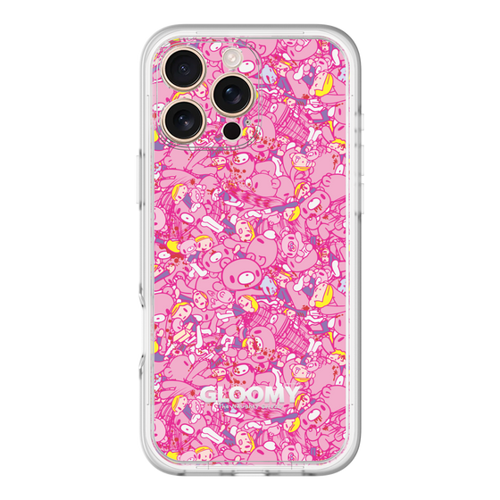Slim Protection Premium Case［ Gloomy - Pattern - Pink ］