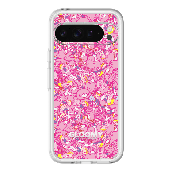 Slim Protection Premium Case［ Gloomy - Pattern - Pink ］