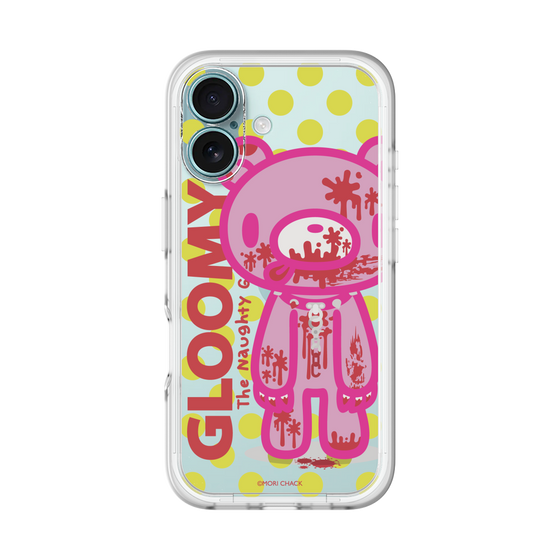 Slim Protection Premium Case［ Gloomy - Polka Dot ］