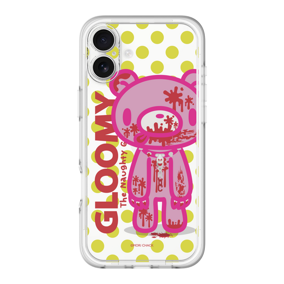 Slim Protection Premium Case［ Gloomy - Polka Dot ］