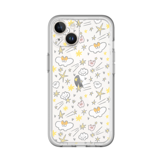 Slim Protection Premium Case［ Mokumoku-chan - Stars ］