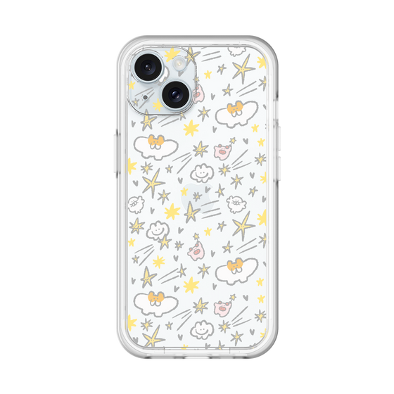 Slim Protection Premium Case［ Mokumoku-chan - Stars ］