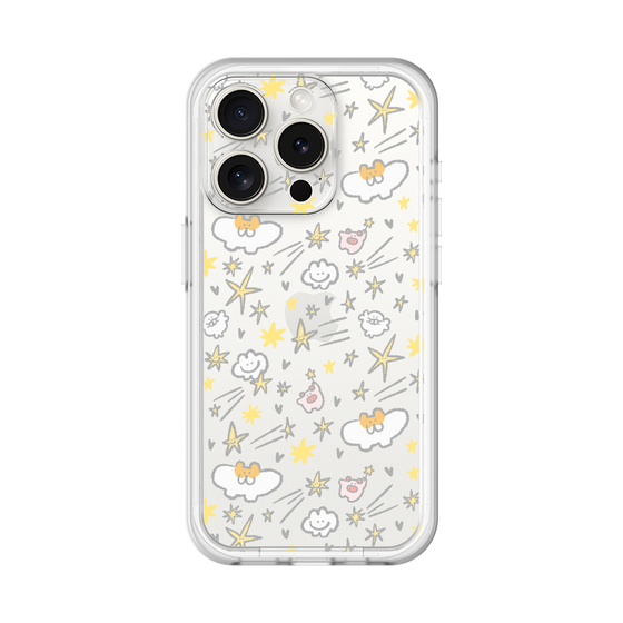 Slim Protection Premium Case［ Mokumoku-chan - Stars ］