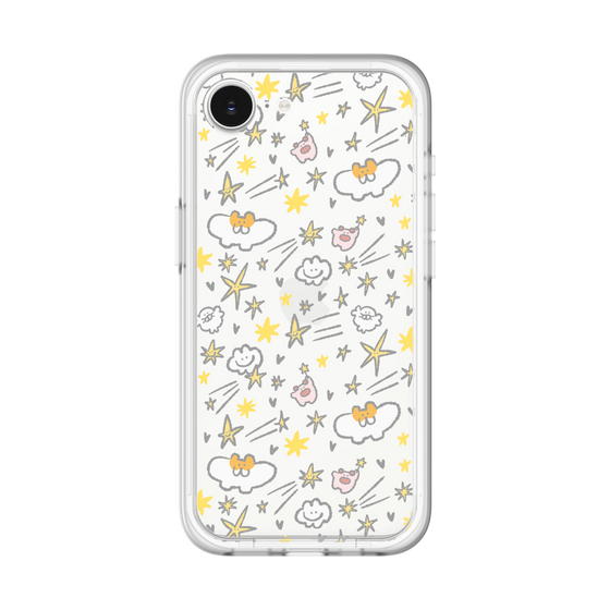 Slim Protection Premium Case［ Mokumoku-chan - Stars ］