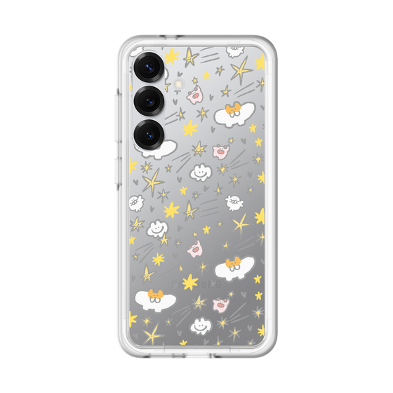 Slim Protection Premium Case［ Mokumoku-chan - Stars ］