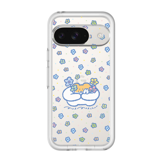 Slim Protection Premium Case［ Mokumoku-chan - Flowers ］