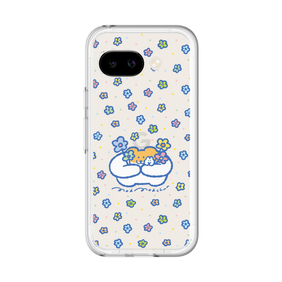 Slim Protection Premium Case［ Mokumoku-chan - Flowers ］