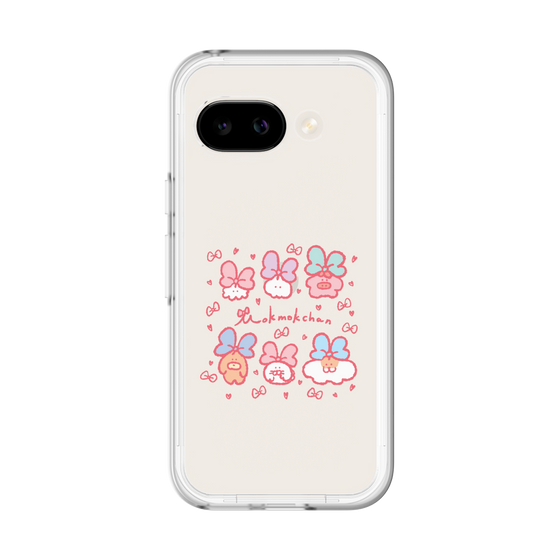 Slim Protection Premium Case［ Mokumoku-chan - Ribbons ］