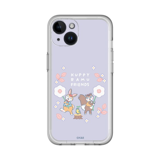 Slim Protection Premium Case［ Kuppyramu Friends - Flower ］