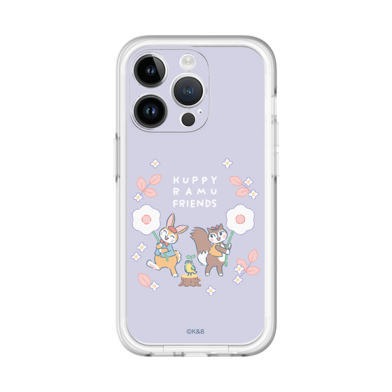 Slim Protection Premium Case［ Kuppyramu Friends - Flower ］