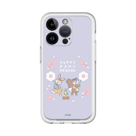 Slim Protection Premium Case［ Kuppyramu Friends - Flower ］