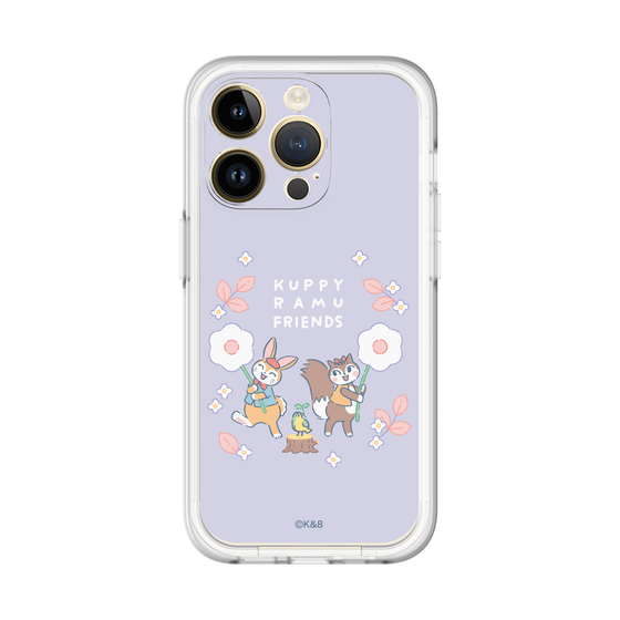 Slim Protection Premium Case［ Kuppyramu Friends - Flower ］