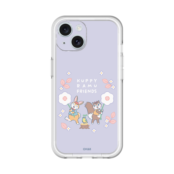 Slim Protection Premium Case［ Kuppyramu Friends - Flower ］