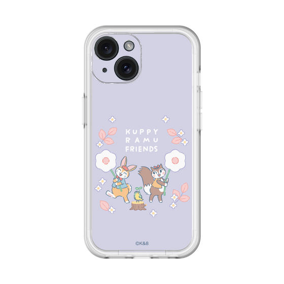 Slim Protection Premium Case［ Kuppyramu Friends - Flower ］