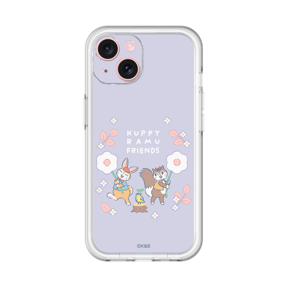 Slim Protection Premium Case［ Kuppyramu Friends - Flower ］