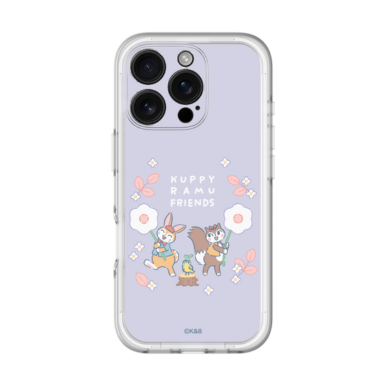 Slim Protection Premium Case［ Kuppyramu Friends - Flower ］