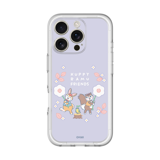 Slim Protection Premium Case［ Kuppyramu Friends - Flower ］
