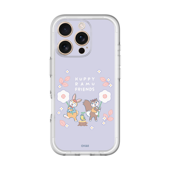 Slim Protection Premium Case［ Kuppyramu Friends - Flower ］