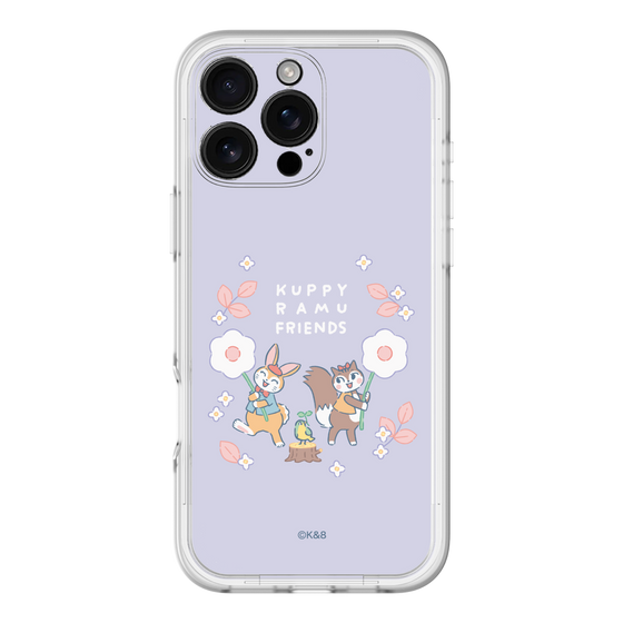 Slim Protection Premium Case［ Kuppyramu Friends - Flower ］