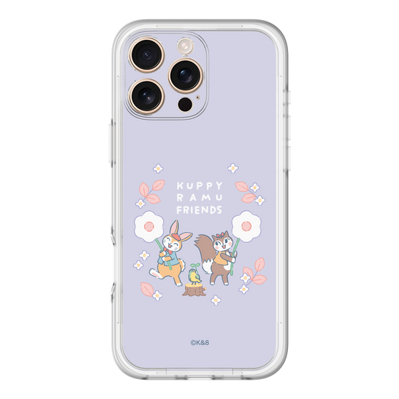 Slim Protection Premium Case［ Kuppyramu Friends - Flower ］