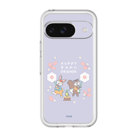 Slim Protection Premium Case［ Kuppyramu Friends - Flower ］