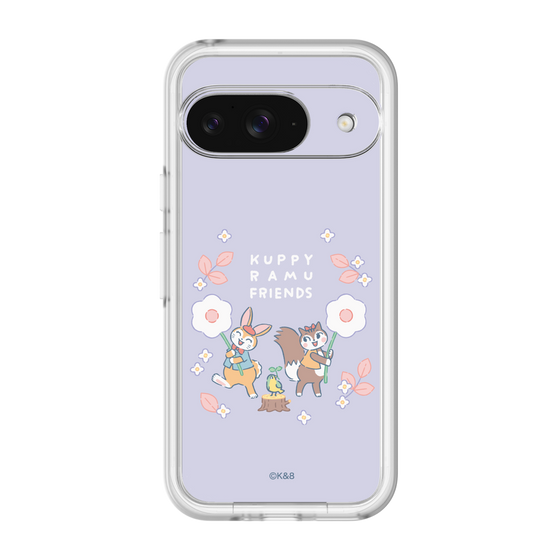 Slim Protection Premium Case［ Kuppyramu Friends - Flower ］