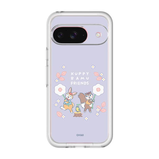 Slim Protection Premium Case［ Kuppyramu Friends - Flower ］