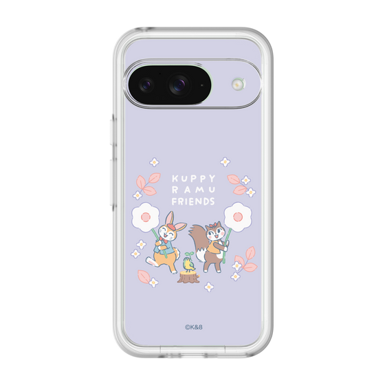 Slim Protection Premium Case［ Kuppyramu Friends - Flower ］