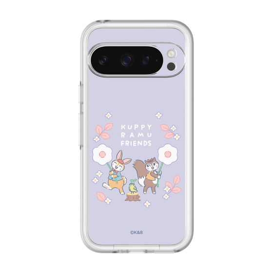 Slim Protection Premium Case［ Kuppyramu Friends - Flower ］